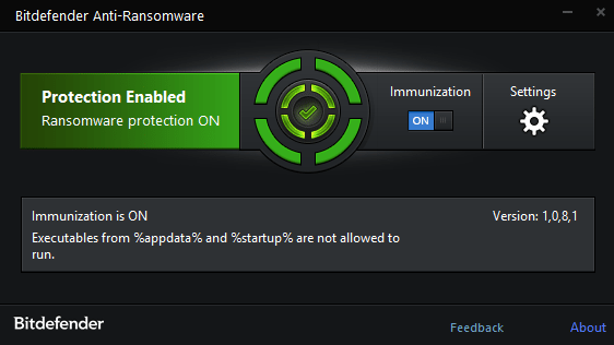 Bitdefender-Cryptowall-Immunizer-enabled