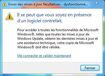 Resolu Windows 7 N Est Pas Authenthique Windows 7 Zebulon