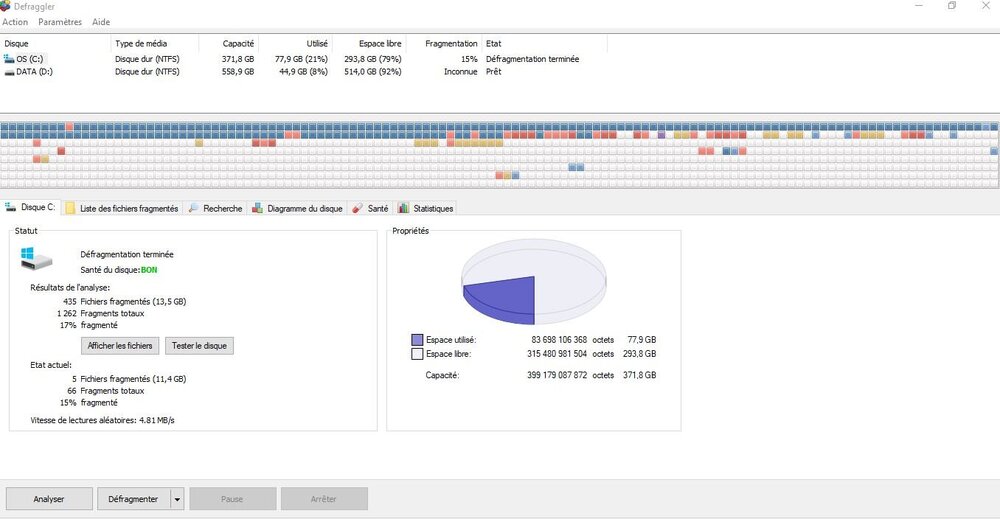 DISQUE C APRES DEFRAGMENTATION.JPG